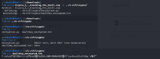 E CTF